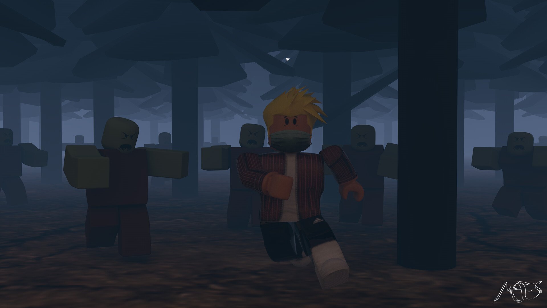 Roblox Zombie Wallpapers Wallpaper Cave 