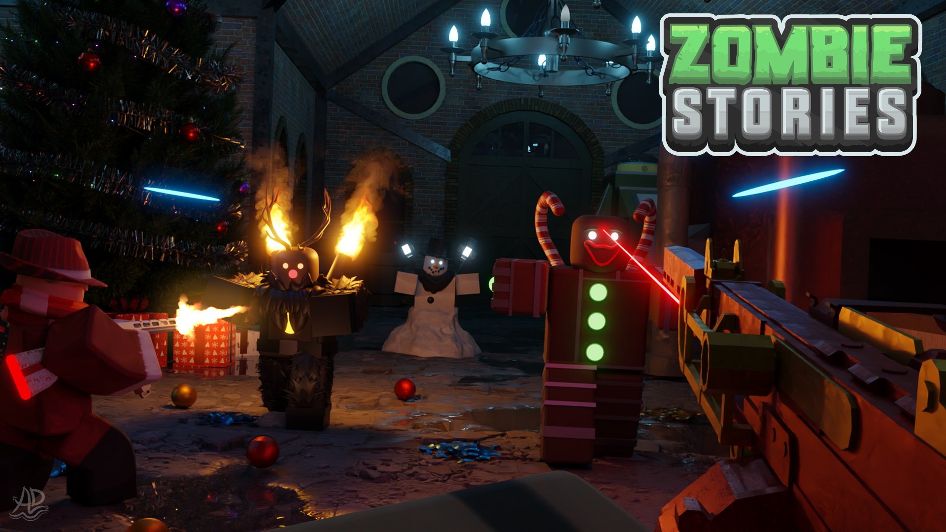 Winter 2021 Event. Zombie Stories (Roblox)