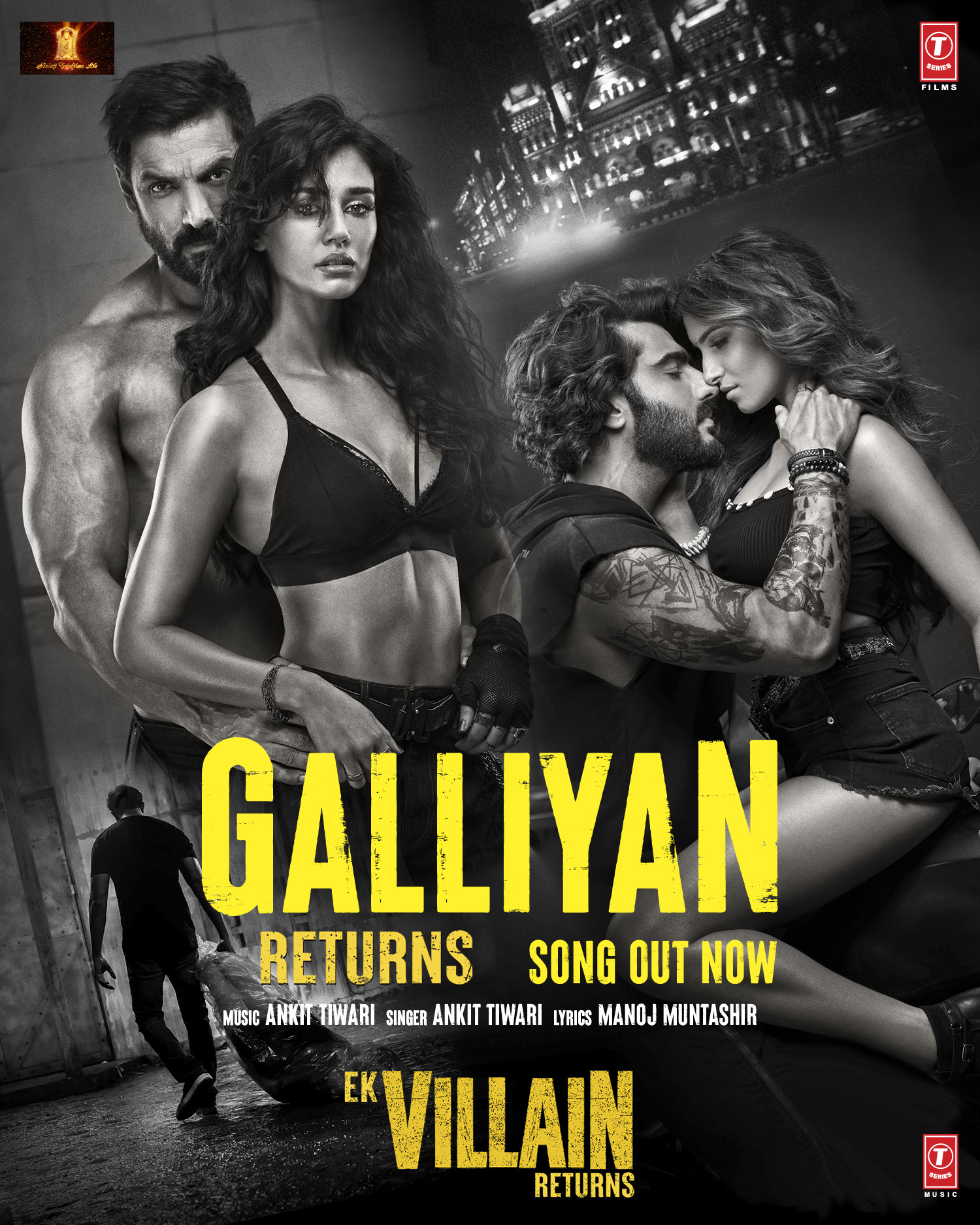 Disha Patani wait is finally over! #GalliyanReturns from Ek Villain Returns is officially OUT NOW! Tune in now: #EkVillainReturns, in cinemas this Villaintines Day July 2022. @