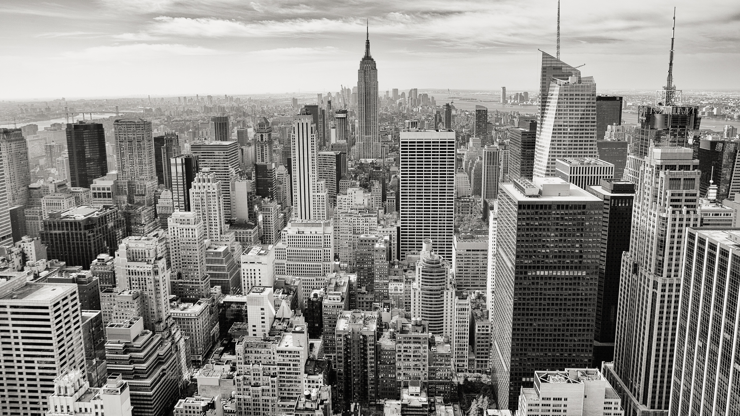 Black And White New York Picture. Download Free Image
