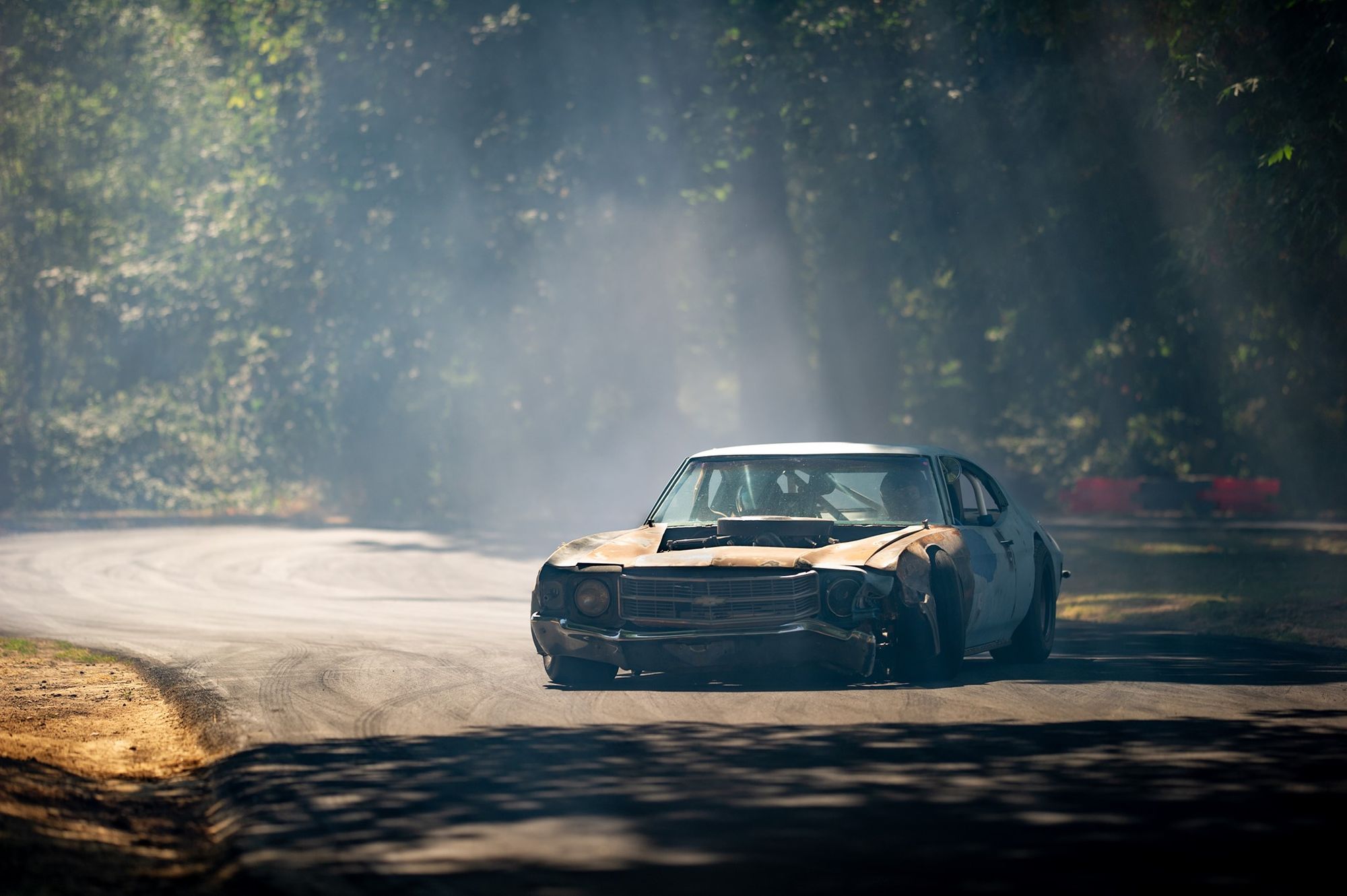 This NASCAR Infused 1972 Chevelle Is A Rad Drifting Machine