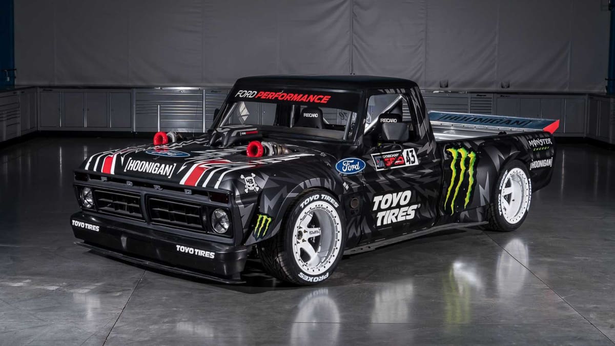 Ken Block Selling Le Mans Powered 1977 Ford F 150 Skid Machine