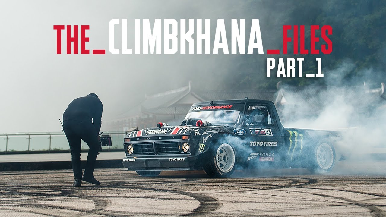 Ken Block Drifts A Dually! 8,000 Lbs. Of Diesel Powered Ford F 450 Tire Shredding Action