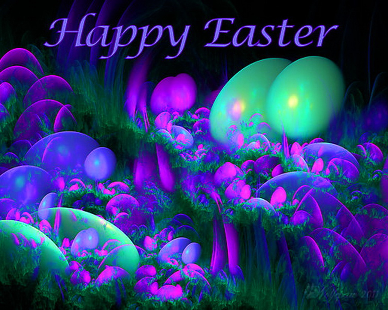 HAPPY EASTER! Colors Wallpaper