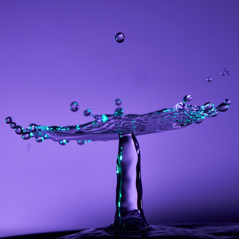 Purple Water Picture. Download Free Image