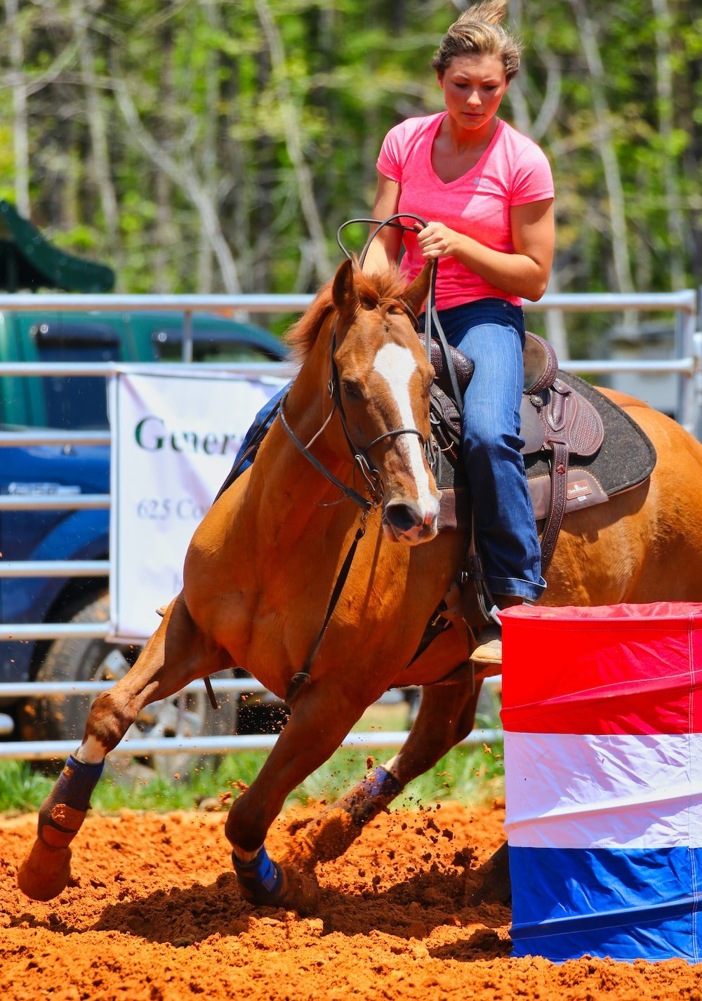 Barrel Racing Picture. Download Free Image