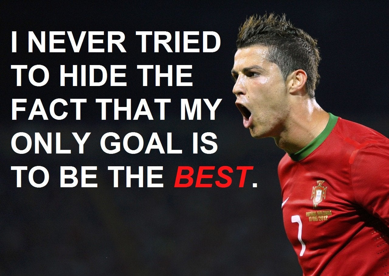 Cristiano Ronaldo motivational wallpaper I made