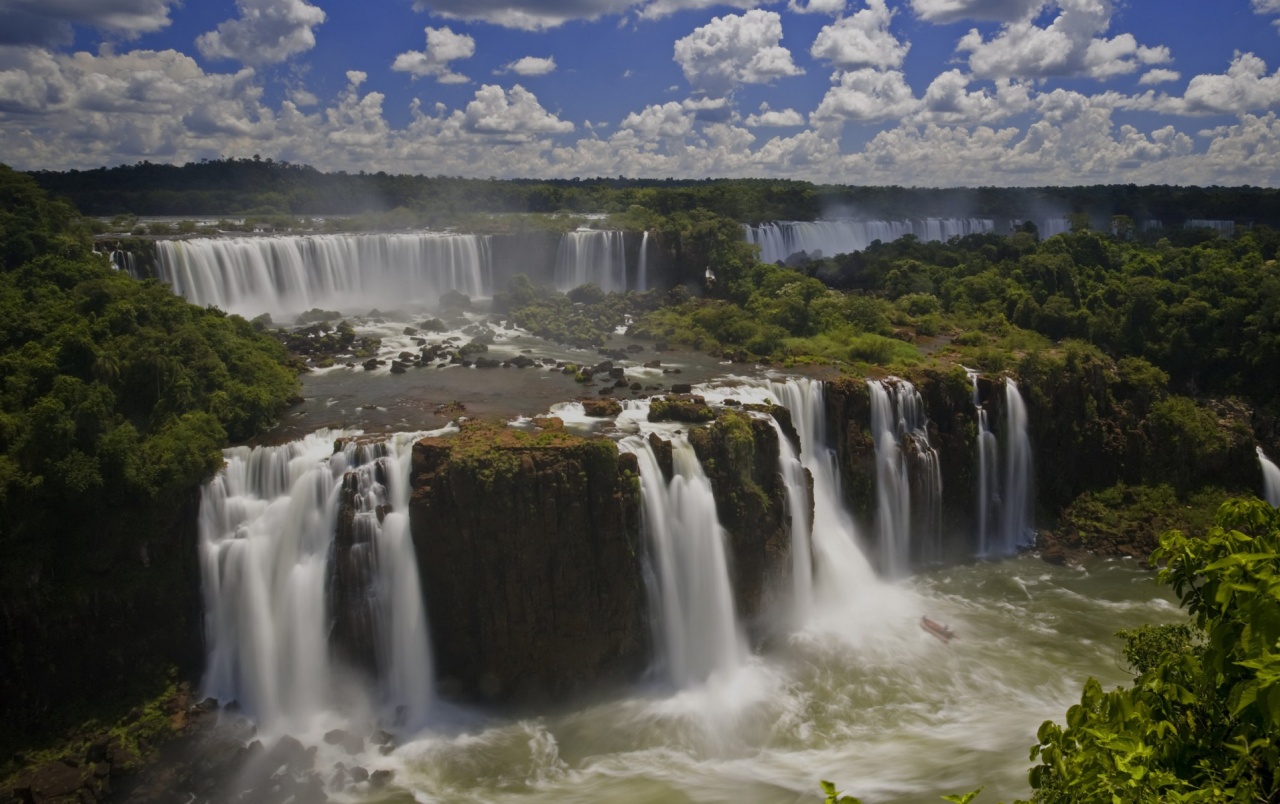 Wonderful Iguazu Falls Brazil wallpaper. Wonderful Iguazu Falls Brazil