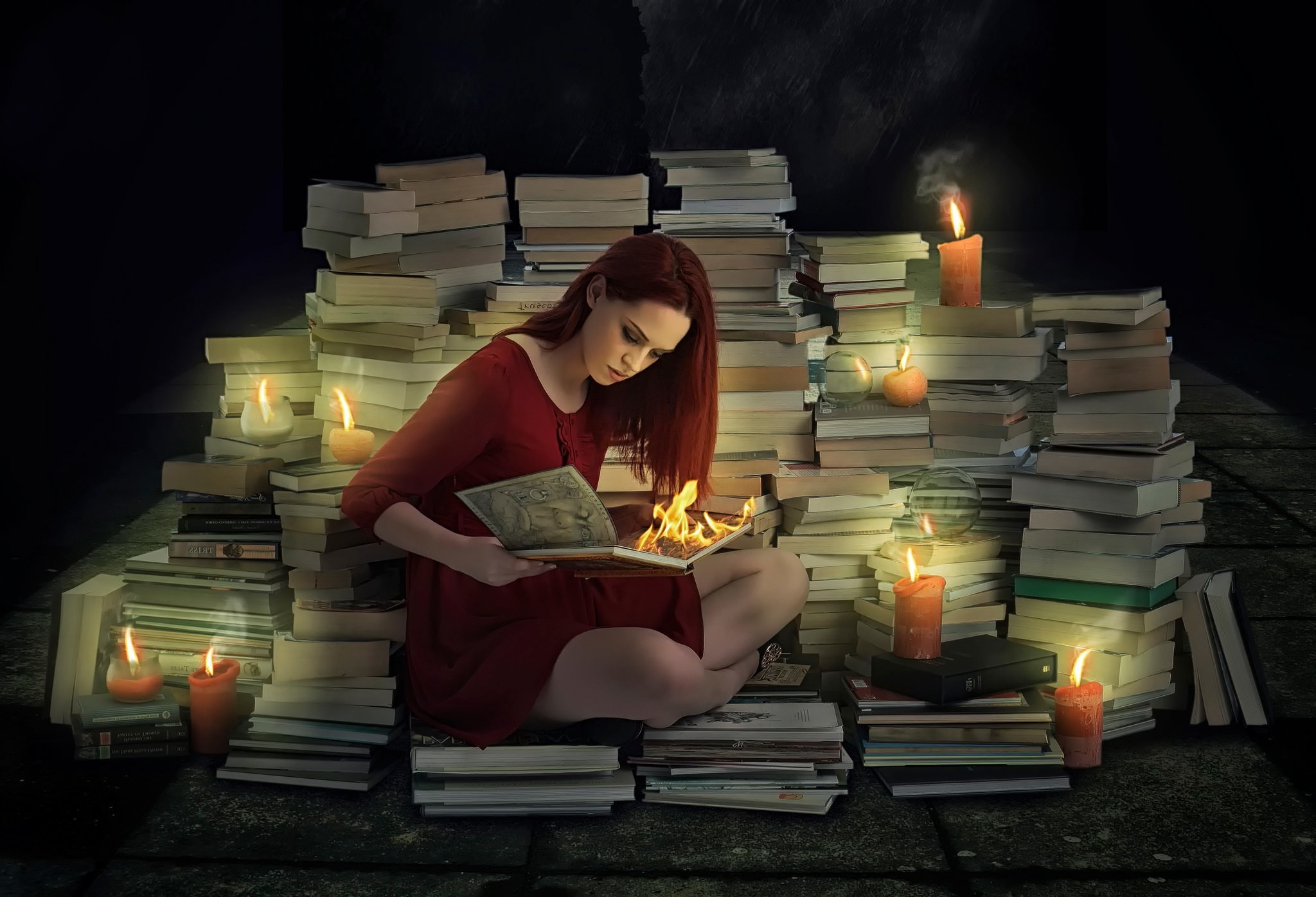 women, Books, Reading Wallpaper HD / Desktop and Mobile Background