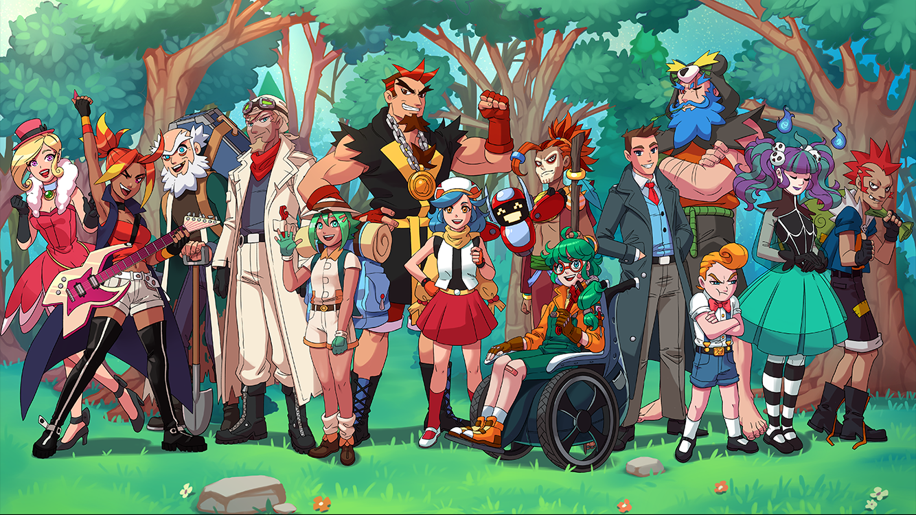 Nexomon. Concept art, Anime art, Anime