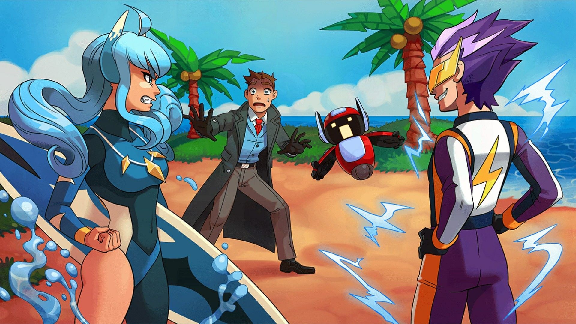 Nexomon Story Cutscene. Games like pokemon, Pokemon theme, Original pokemon