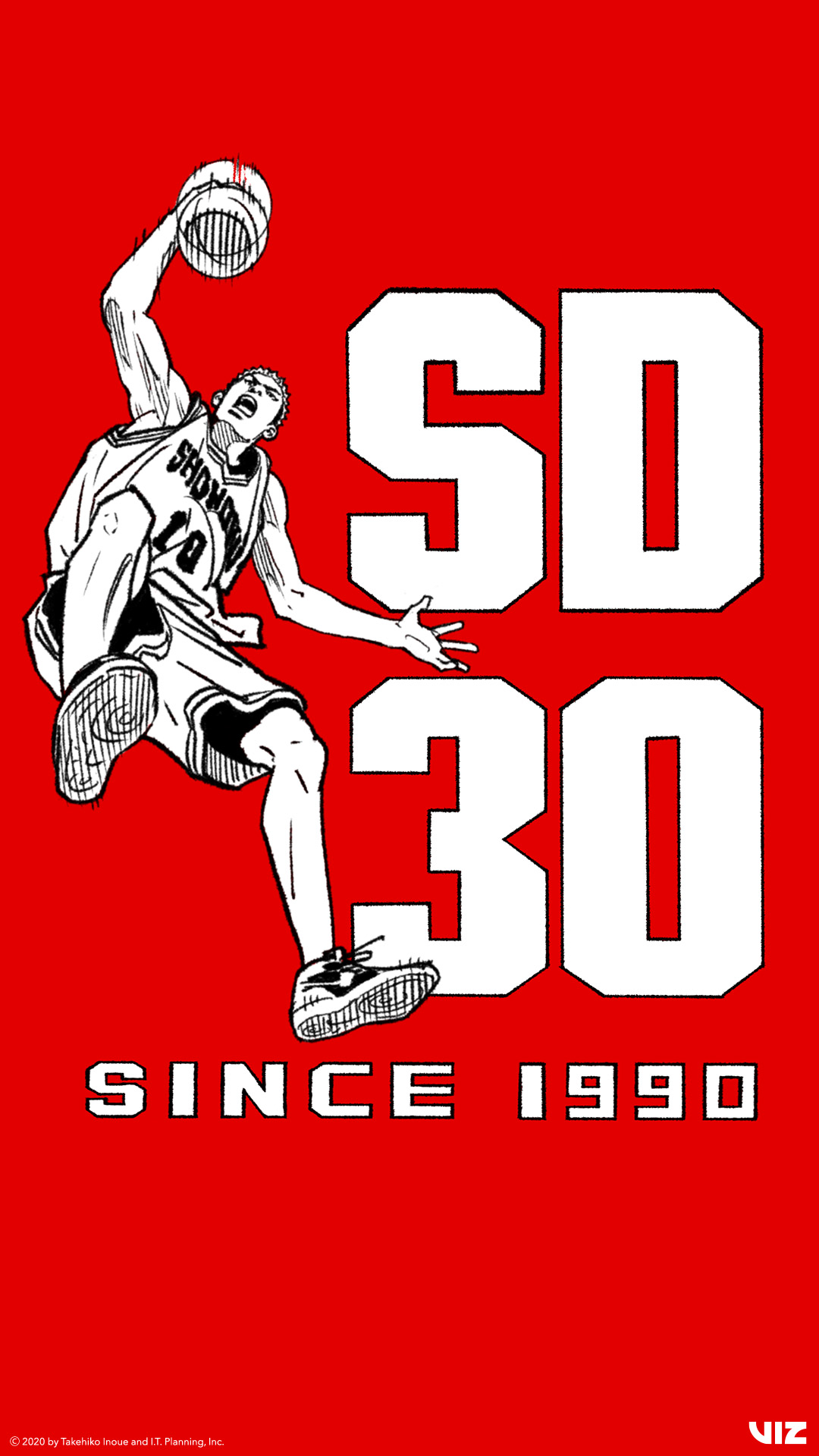 VIZ're celebrating Slam Dunk's 30th anniversary with free wallpaper for desktop and mobile!