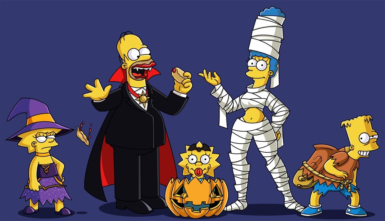 My Halloween History. Simpsons halloween, Simpsons treehouse of horror, Halloween cartoons