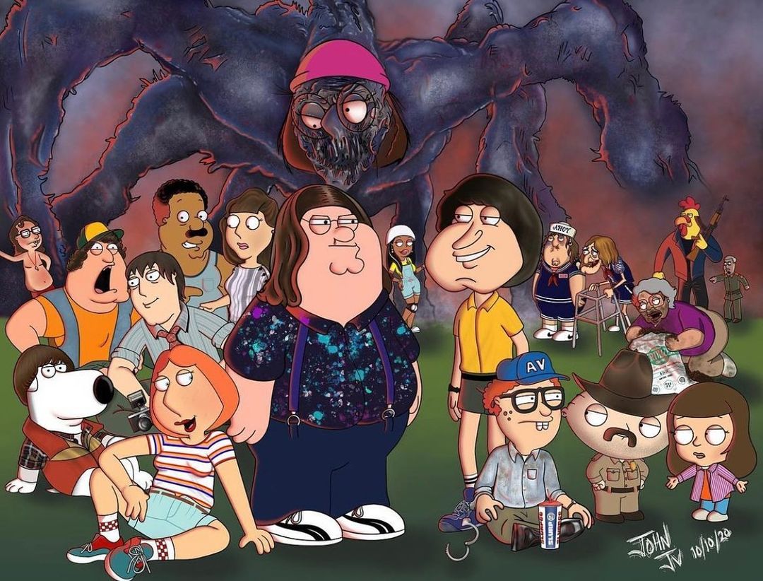 Family Guy knew meg was a demogorgon!