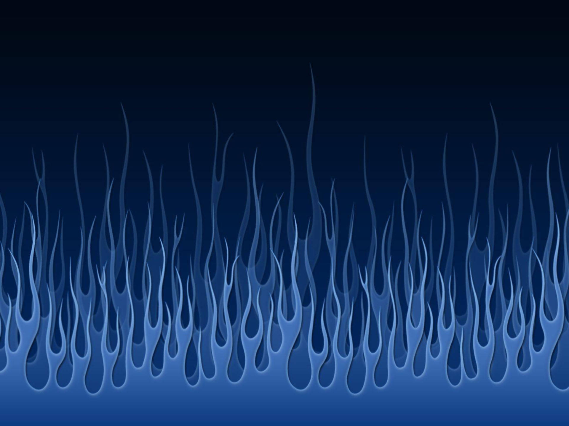 Download Embossed Blue Flames Wallpaper