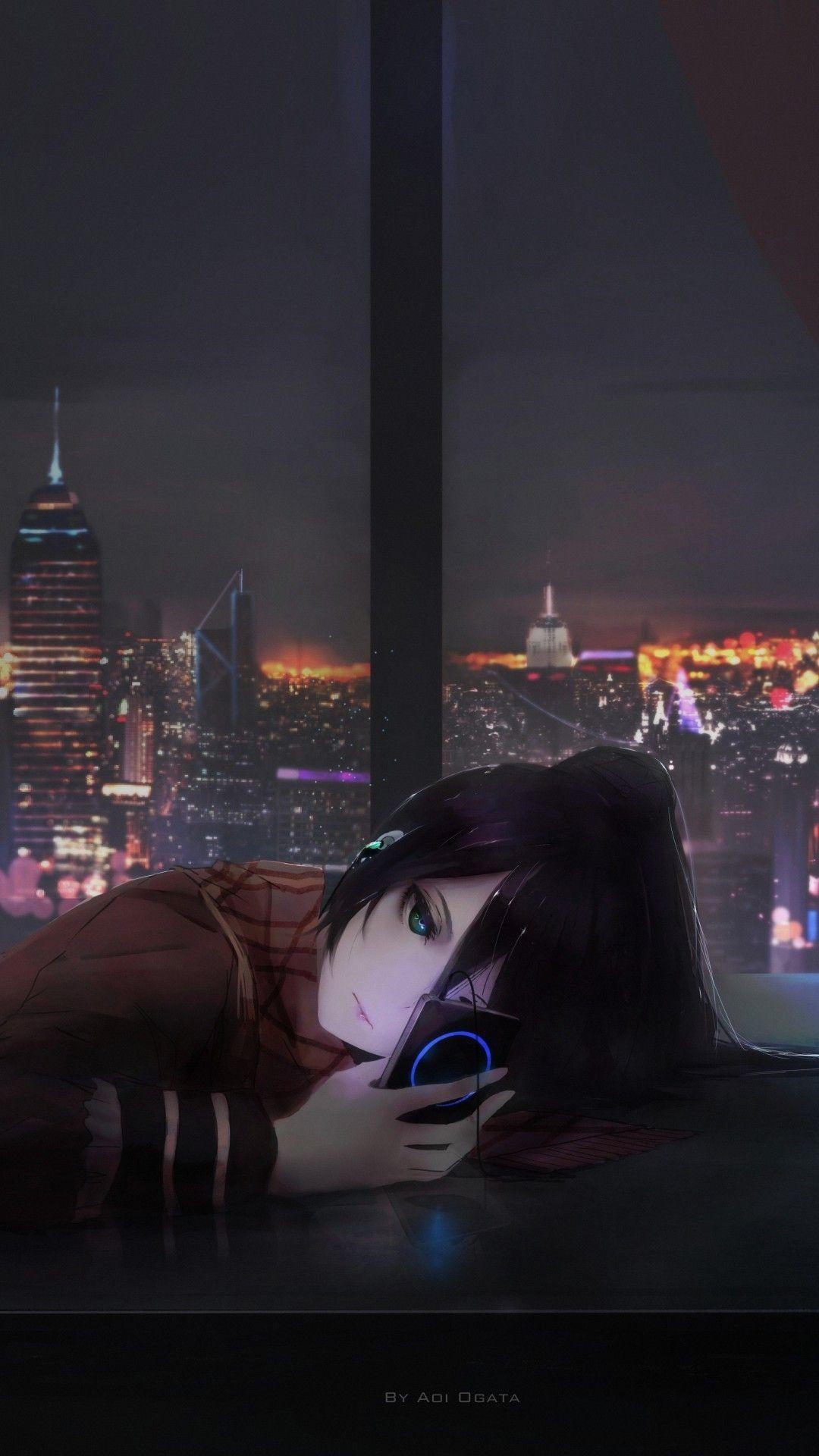 Depressed Anime iPhone Wallpaper [ 4k + HD ]