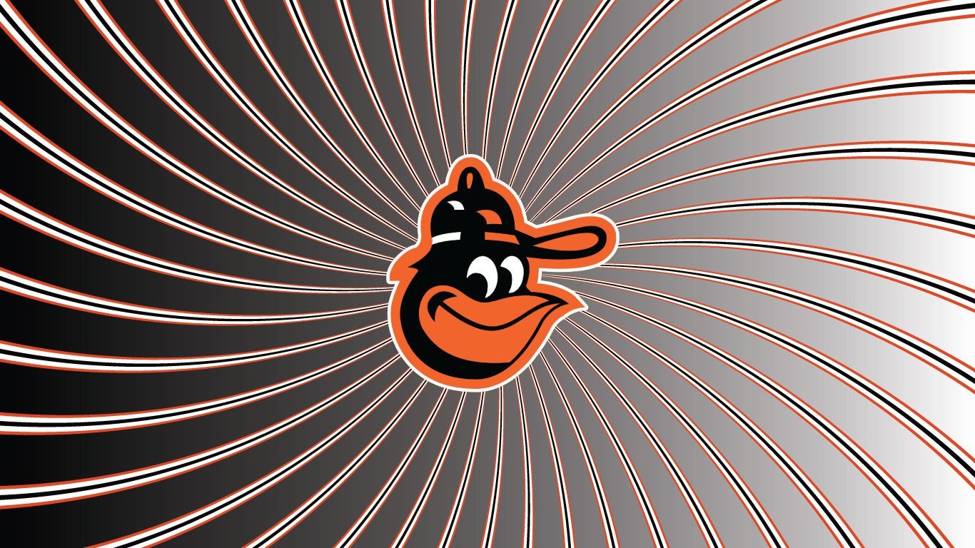 Orioles Desktop Background (1366x768)
