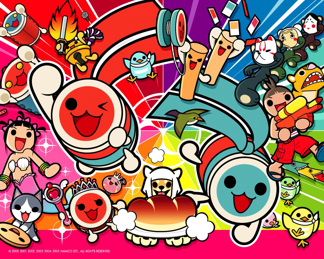 taiko no tatsujin. Kawaii wallpaper, Doodle art, Doodles