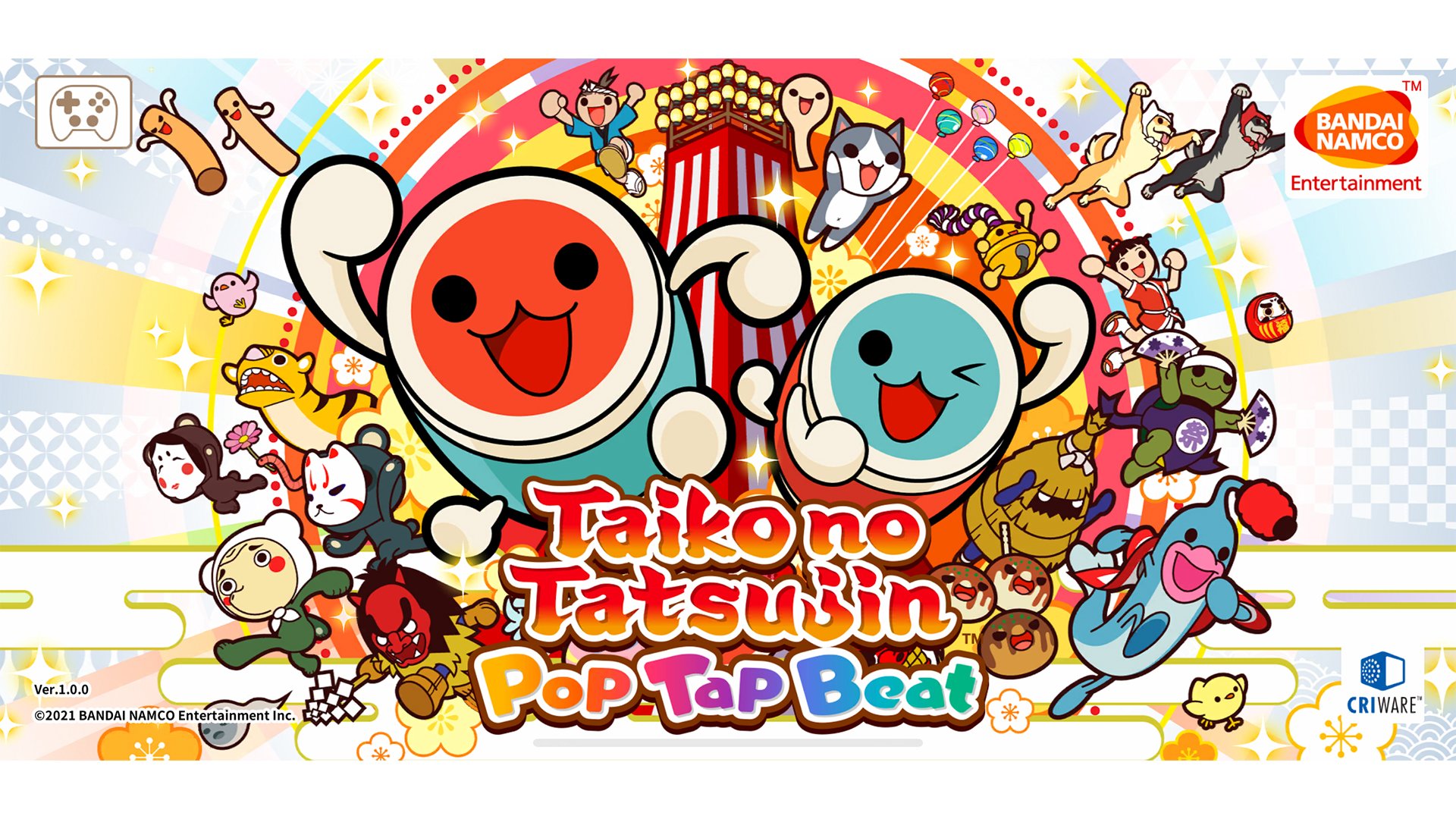 Taiko no Tatsujin Pop Tap Beat on Apple Arcade: A SuperParent First Look