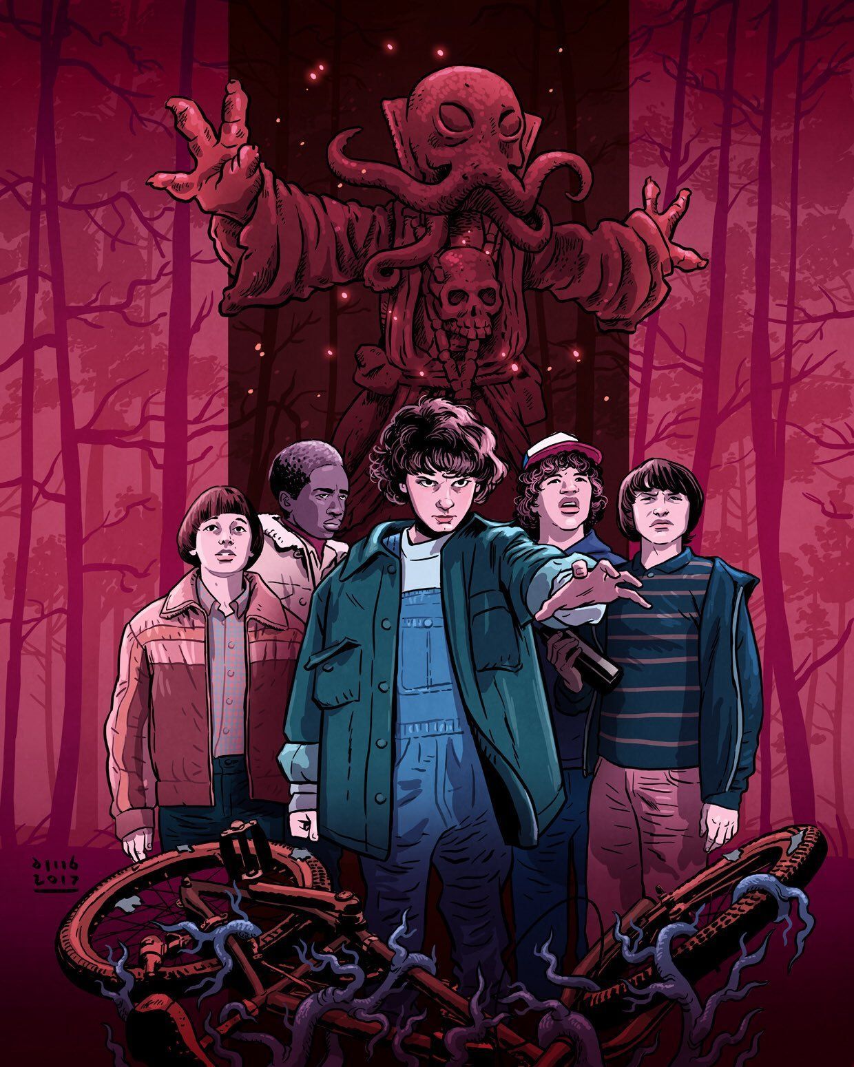 HD Stranger things Phone Wallpaper objective is to serve astonishing HD Wallpaper to many Stran. Stranger things poster, Stranger things, Stranger things fanart
