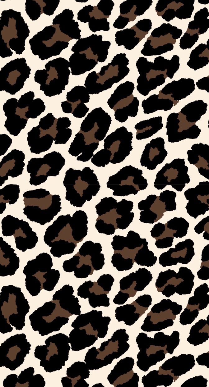 Basic leopard. iPhone prints, Animal print wallpaper, Leopard print wallpaper