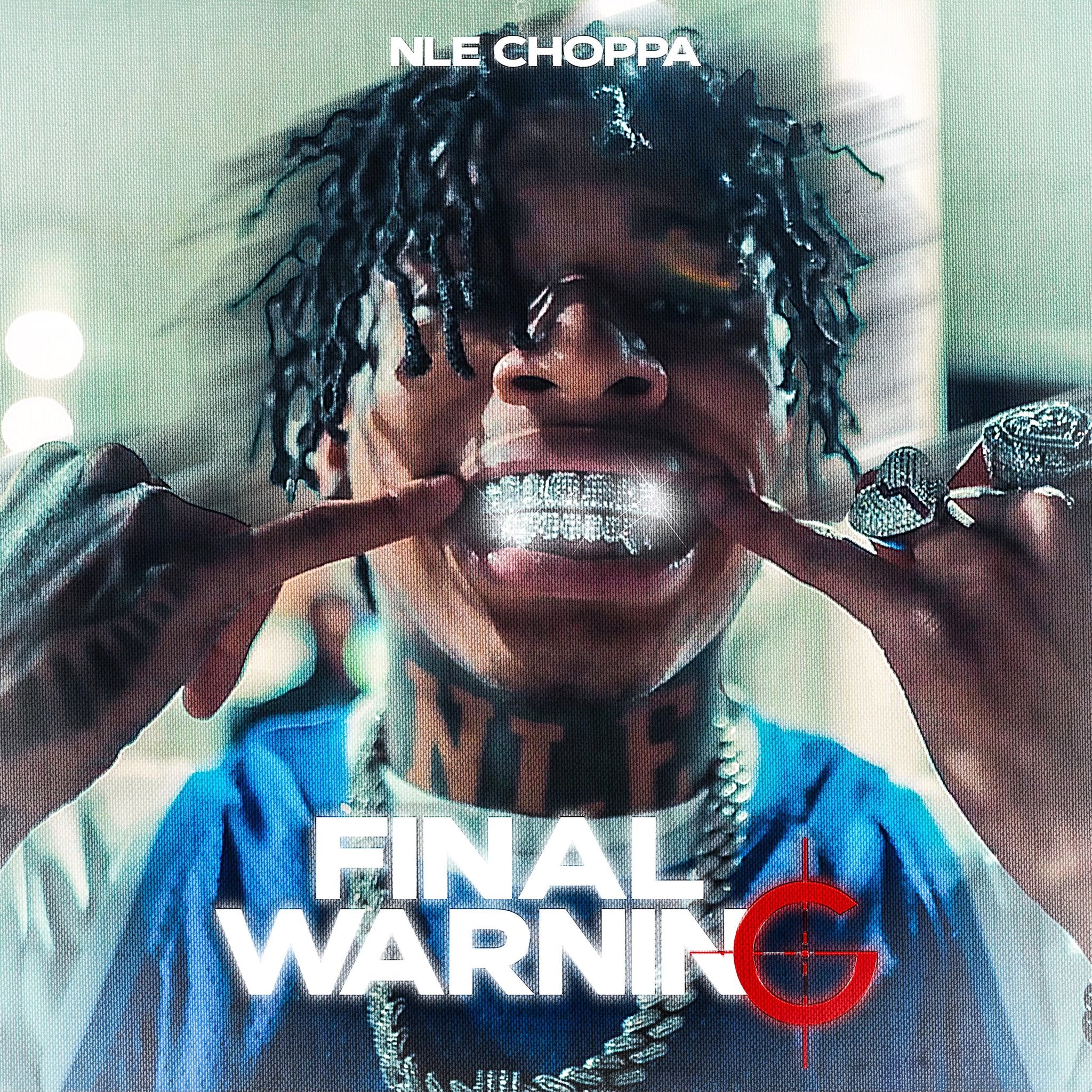 Album Cover: NLE CHOPPA (Final Warning) POSTER