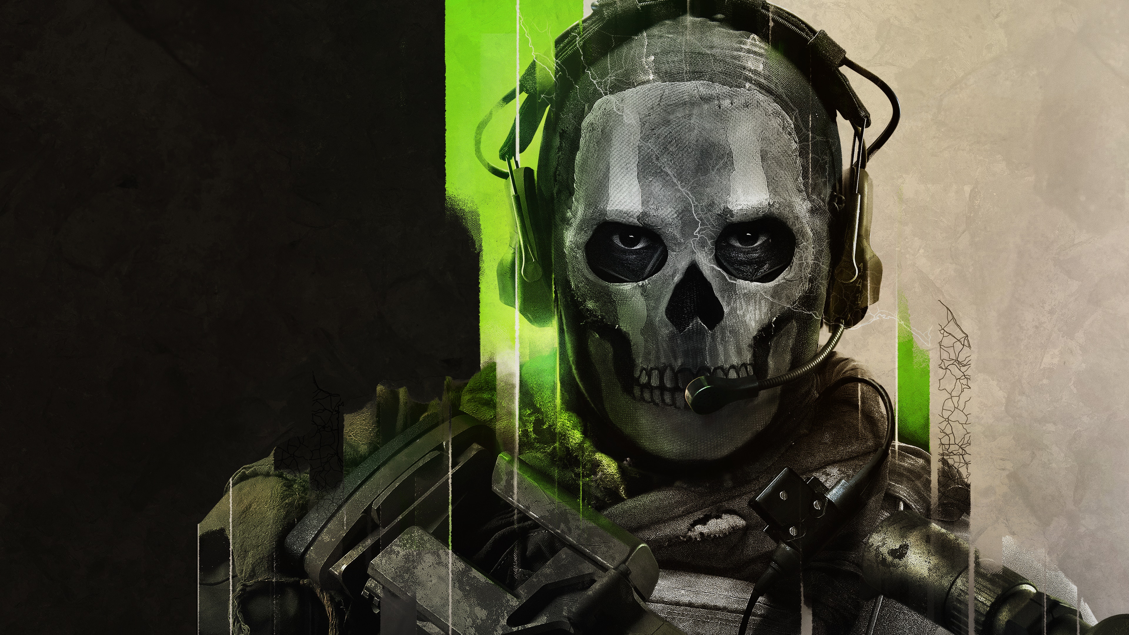 Call of Duty: Modern Warfare 2 Wallpaper 4K, Ghost, 2022 Games, Games