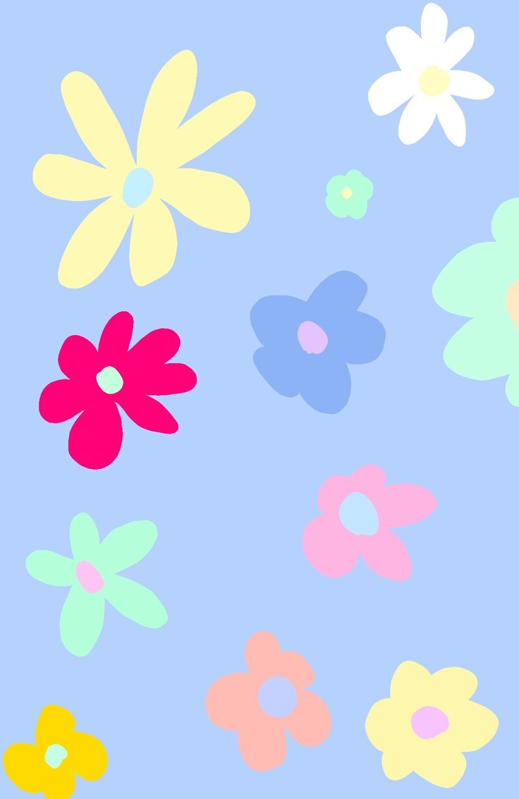 flowers wallpaper aesthetic indie soft pastel. Flower wallpaper, iPhone wallpaper pattern, iPhone wallpaper