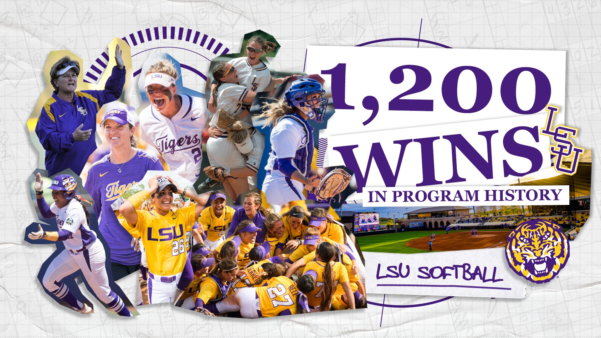 LSU Softball FOR LSU!!! The Fighting Tigers defeat Auburn, 4- for the 200th win in program history