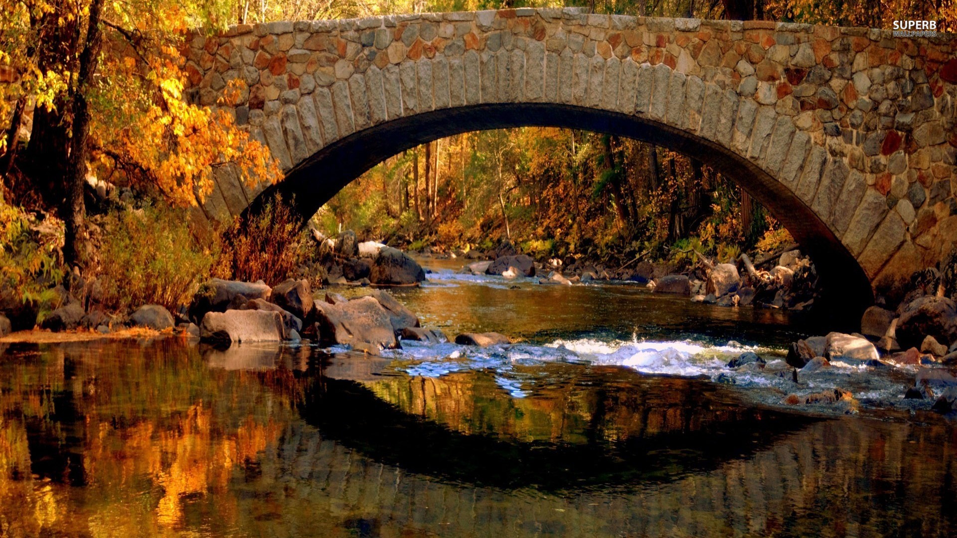 Free download Stone Bridge in the Fall Wallpaper MixHD wallpaper [1920x1080] for your Desktop, Mobile & Tablet. Explore The Fall Wallpaper. Autumn Desktop Wallpaper, Beautiful Autumn Wallpaper, Waterfall Wallpaper for Desktop