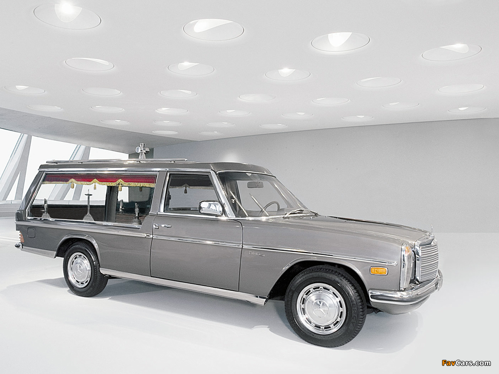 Pilato Mercedes Benz 200 D Hearse (W115) Wallpaper (1024x768)