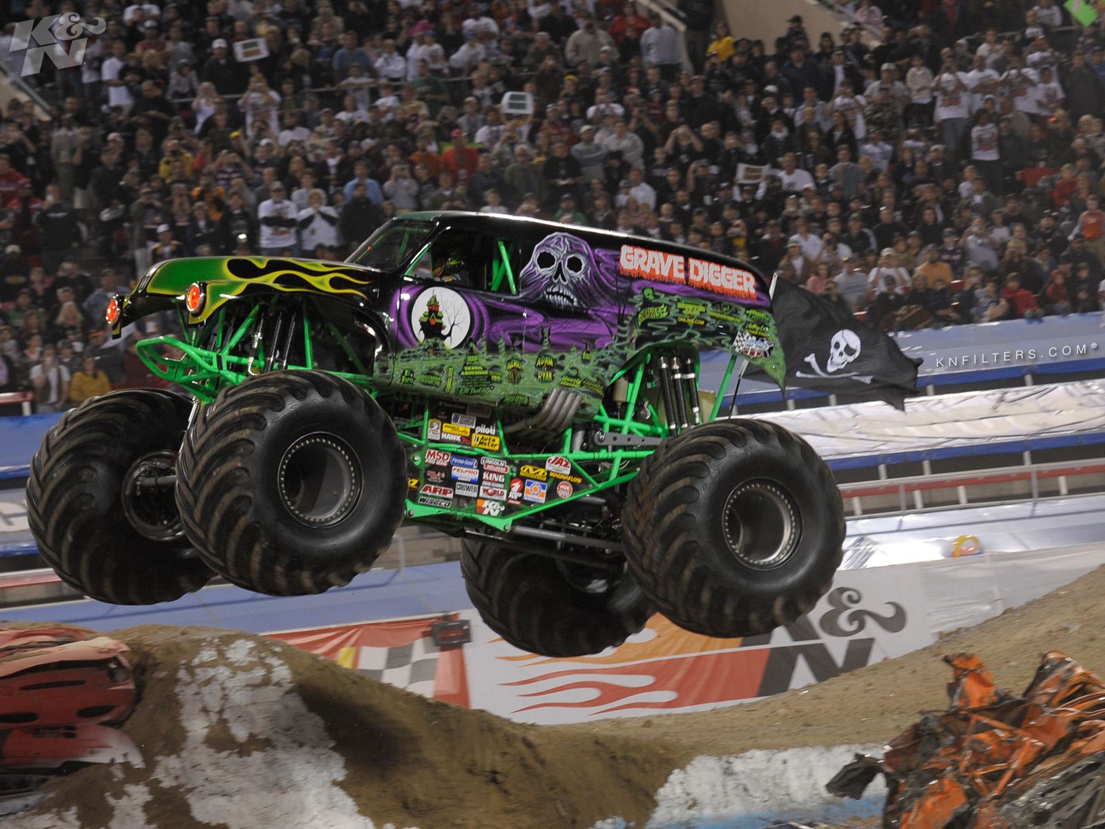Big foot and grave digger ideas. monster trucks, trucks, digger