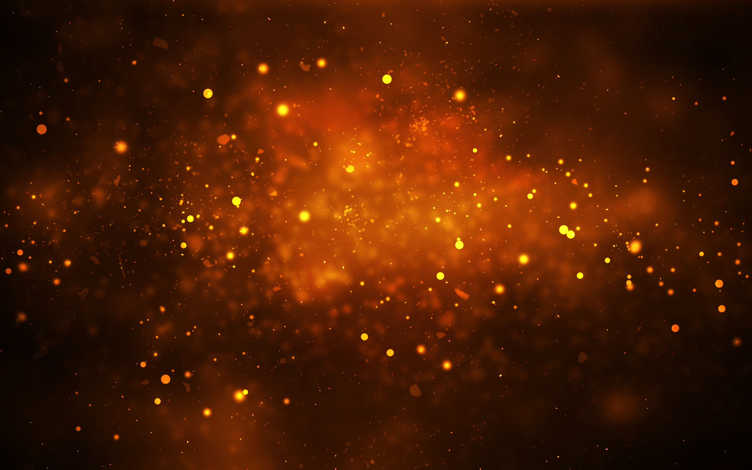 #Golden, #Space dust, #Dark Gallery HD Wallpaper
