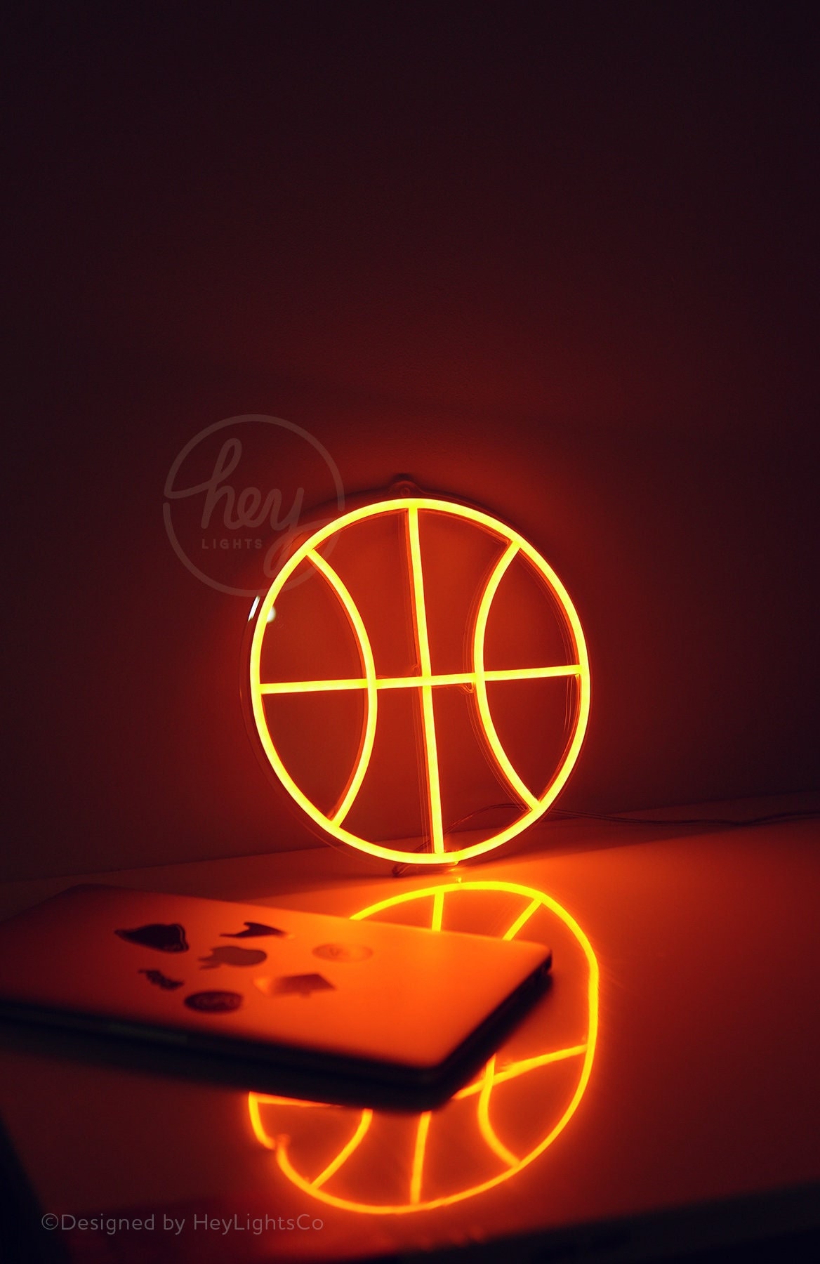 Basketball LED Neon Sign Sport Neon Decor for Kids Room