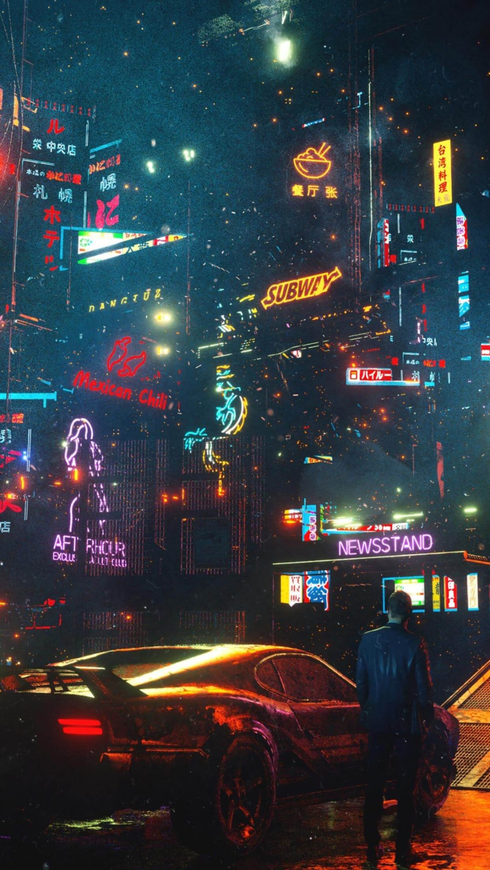 Live Phone Cyberpunk 2077 Welcome To Night City Wallpaper To iPhone And  Android