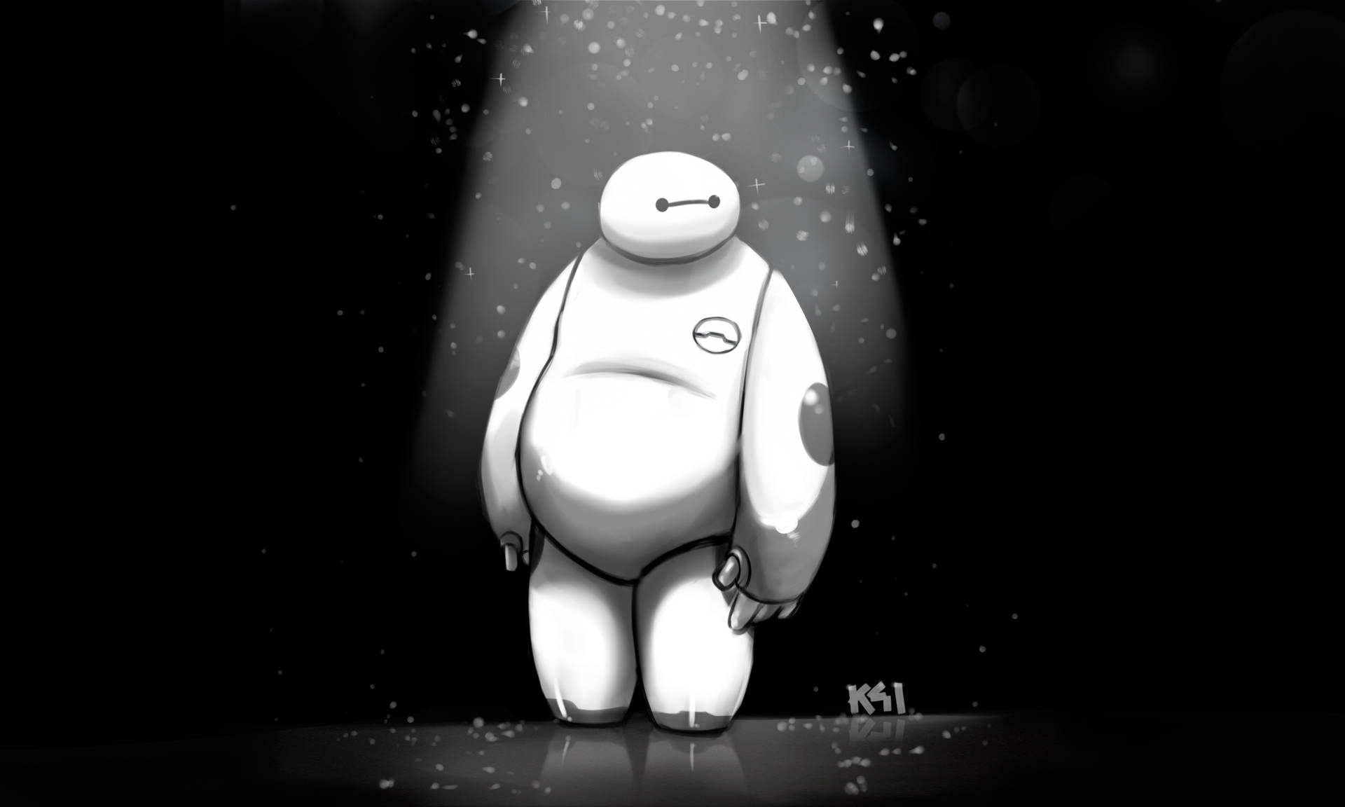 Download Baymax Spotlight Wallpaper