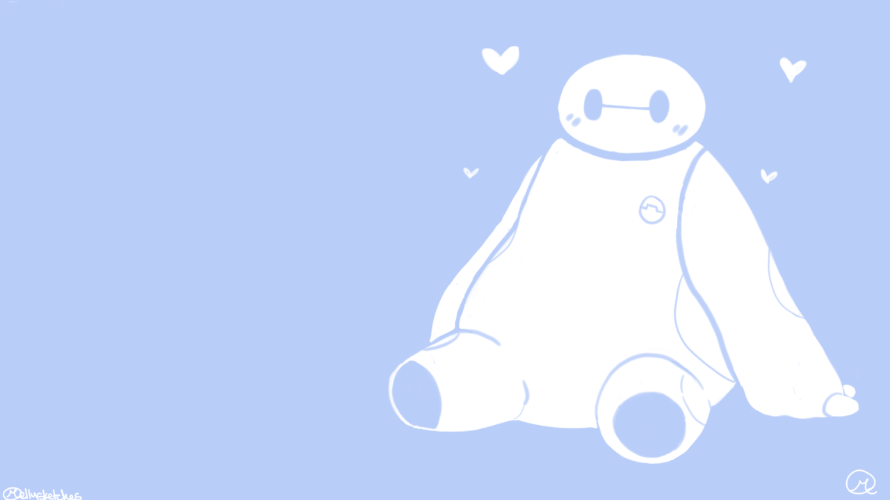 Baymax Aesthetic Wallpapers - Wallpaper Cave