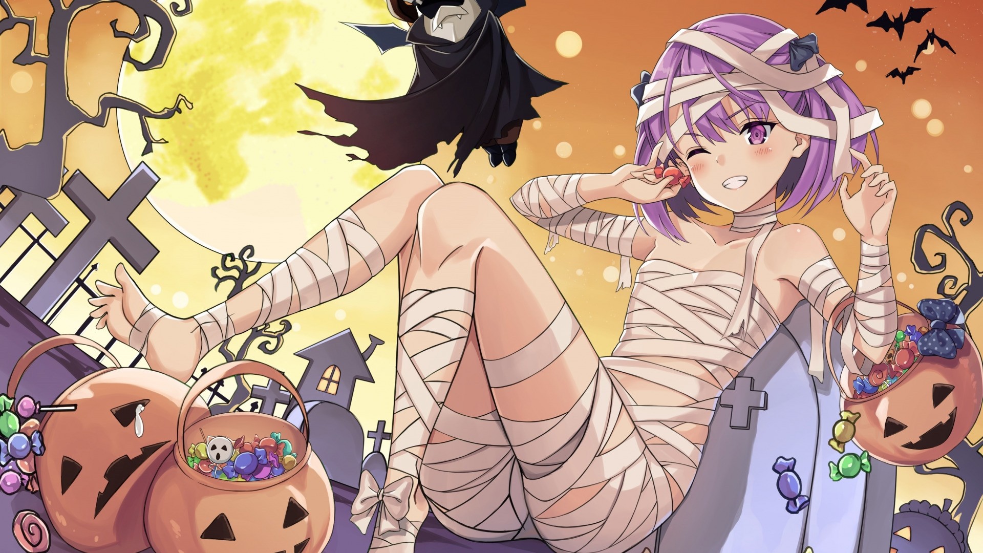Halloween Anime Wallpaper