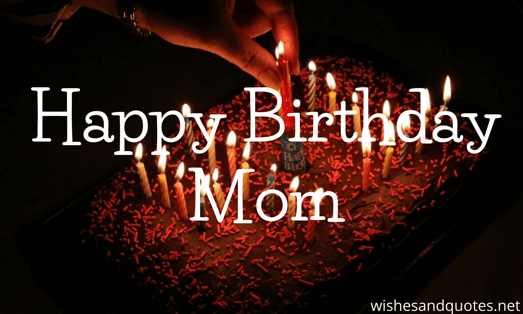 Happy Birthday Wishes for Mom [100 Messages & Image]
