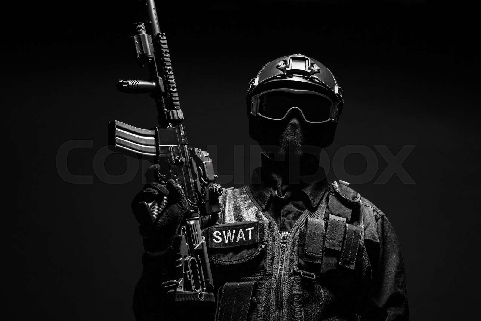 Spec ops police officer SWAT