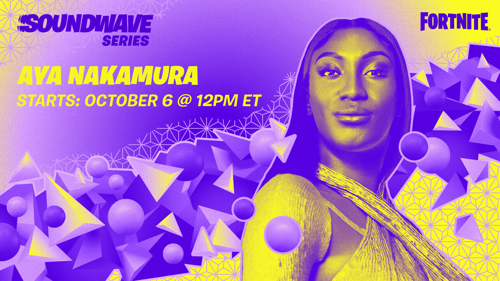 You're Invited to Aya Nakamura's Experience in the Fortnite Soundwave Series!