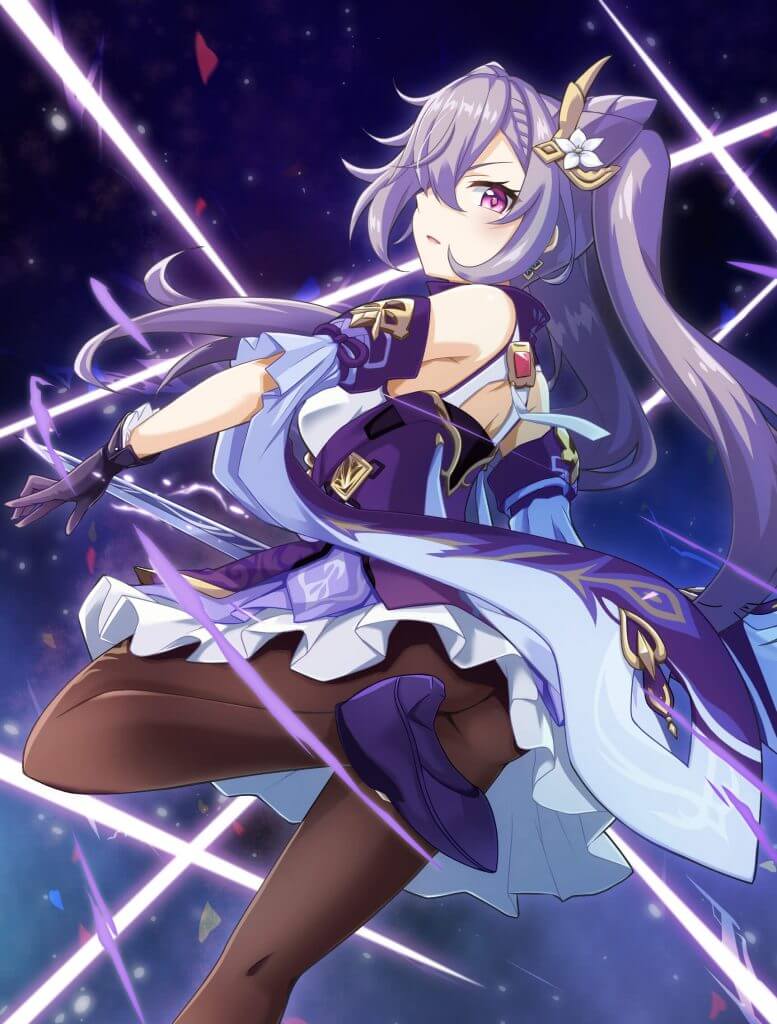 Keqing Genshin Impact Wallpaper HD 3097701 Wallpaper HD