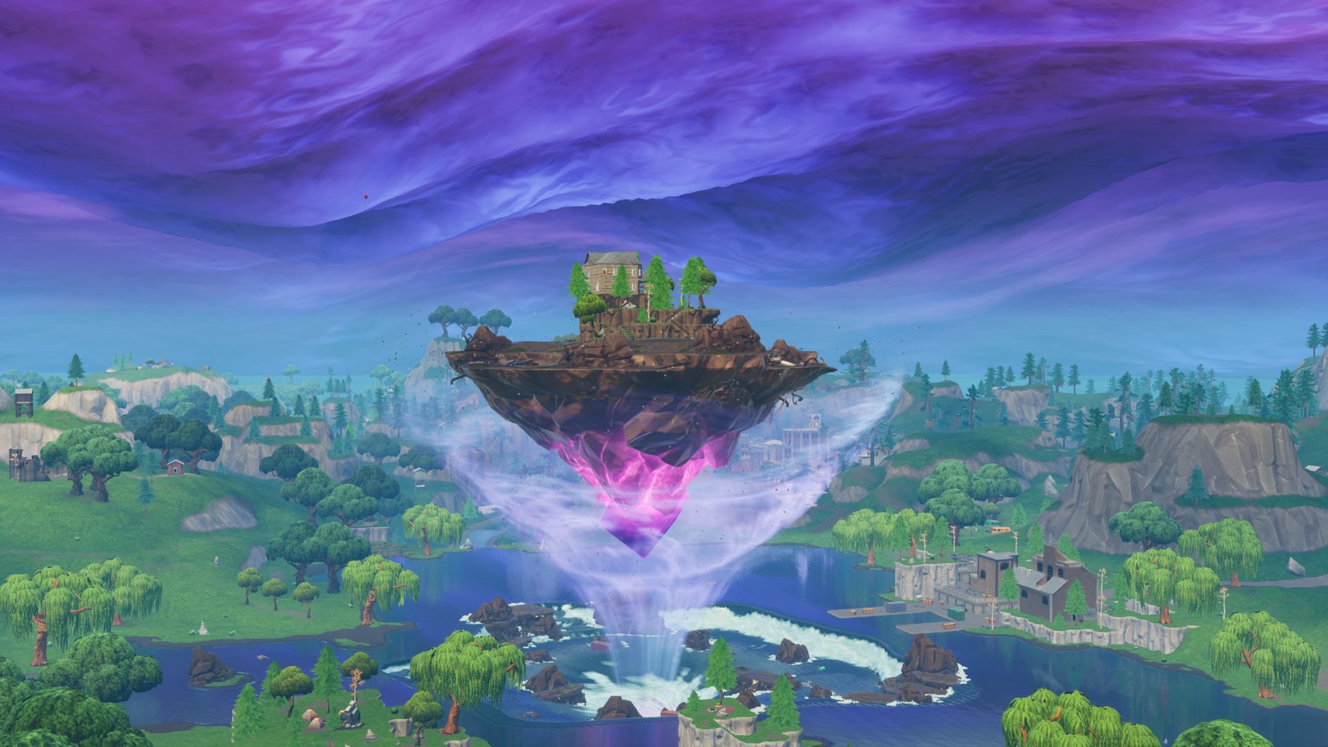 Fortnite's floating island is on the move, and Kevin is going to grow