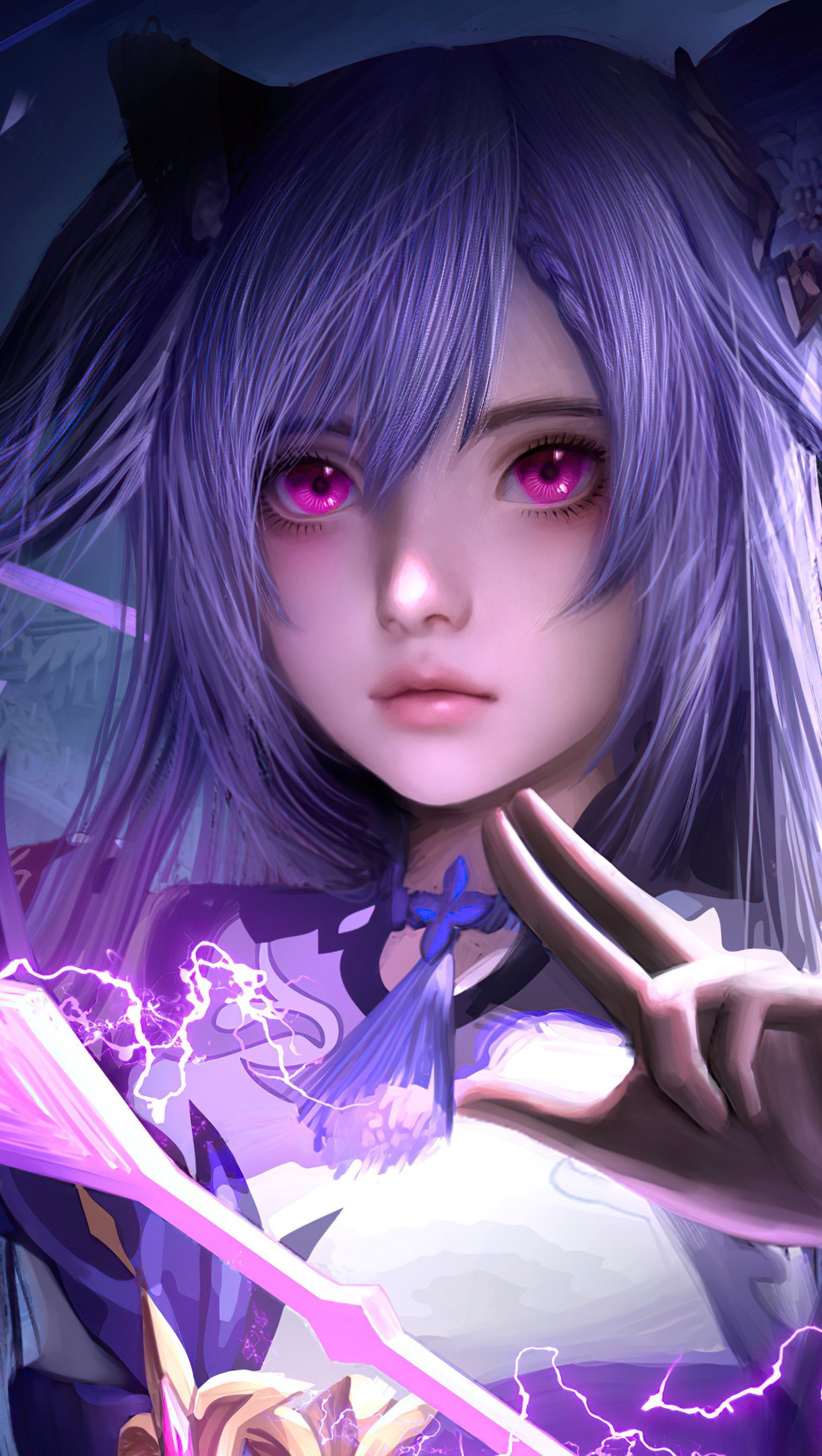 Keqing Genshin Impact Wallpaper 4k Ultra HD