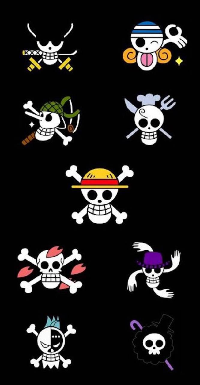 Download One piece icons Wallpaper by Girgilero now. Browse millions of p. One piece wallpaper iphone, One piece logo, Manga anime one piece