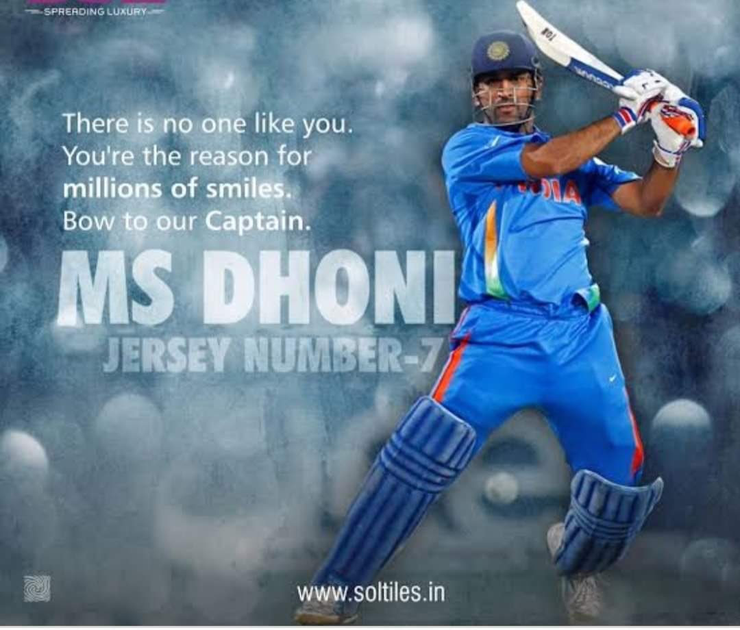 Siddhesh Kamat Dhoni for your wonderful service to Indian cricket. You will be missed in the blue jersey #bleedingblue. Your WC2011 final knock still brings goosebumps!!!