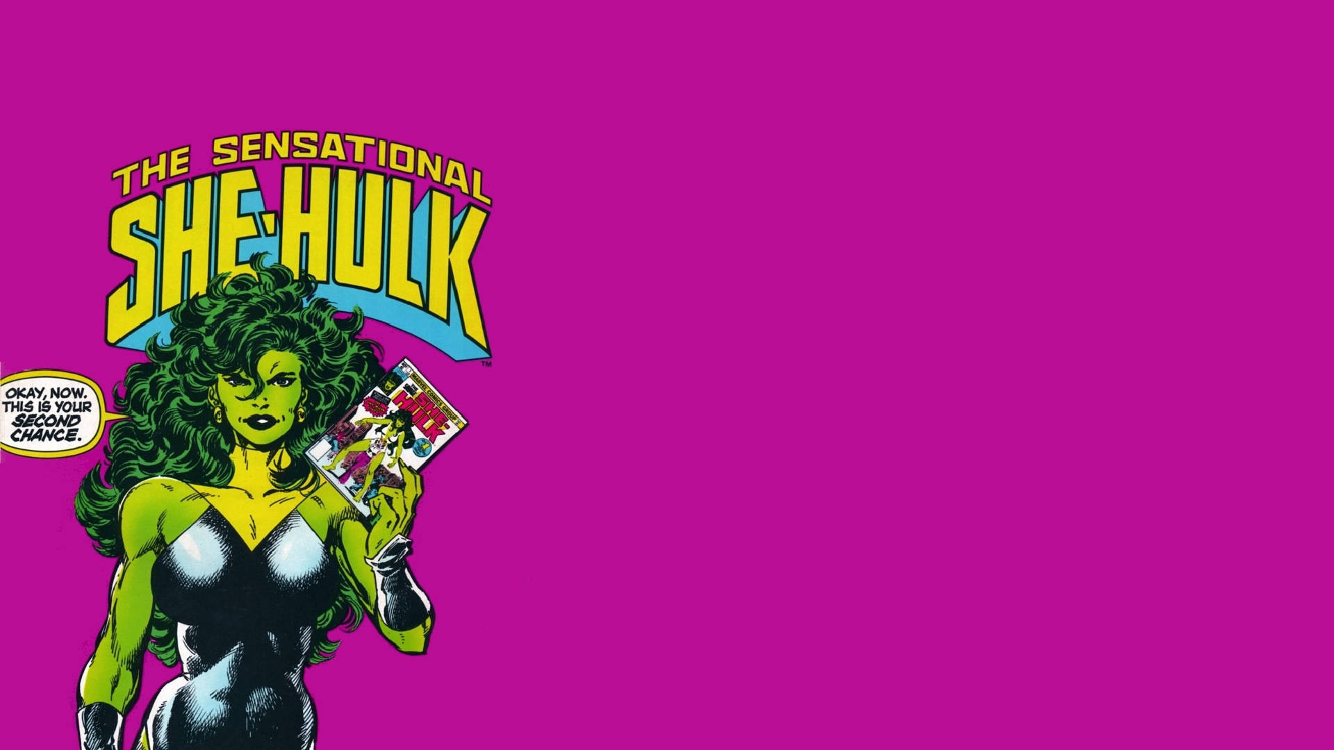 Download She Hulk Minimalist Art Wallpaper