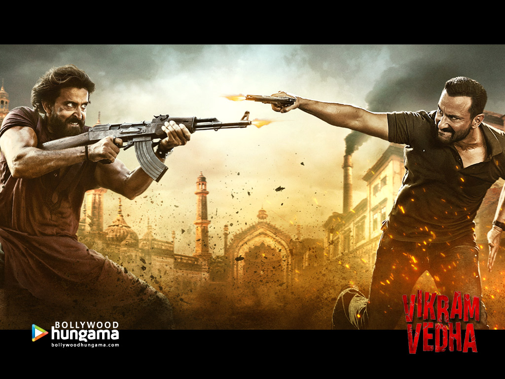 Vikram Vedha 2022 Wallpaper. Vikram Vedha 2022 HD Image. Photo Vikram Vedha 8