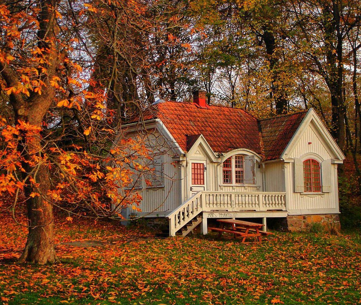 Houses Autumn Wallpapers - Wallpaper Cave