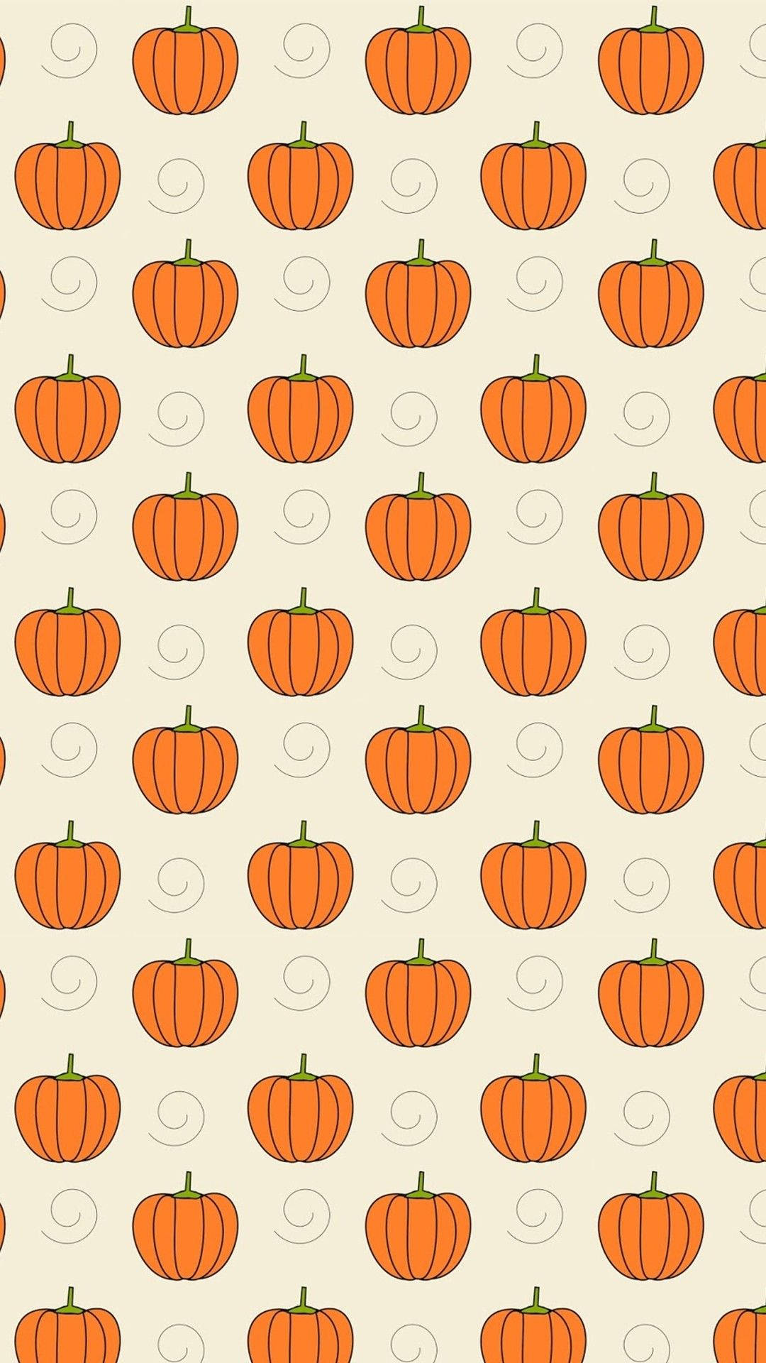 Download Kawaii Halloween Pumpkins Wallpaper